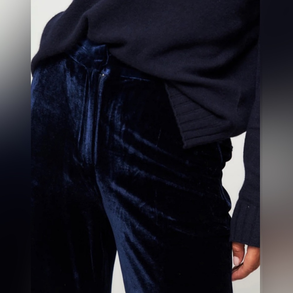 FRNCH Paris Blue Terry Pant Trouser